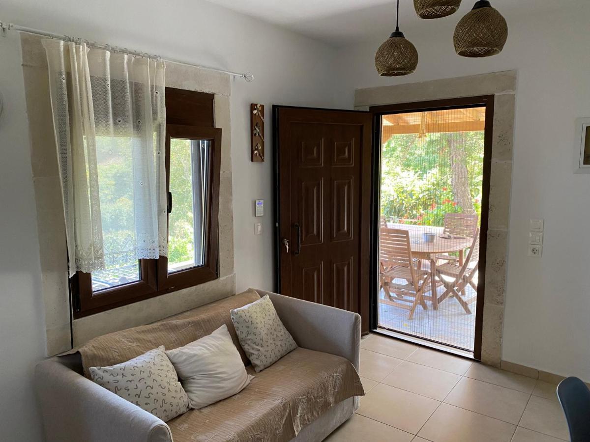 The Garden House, Sitia Apartment Bagian luar foto