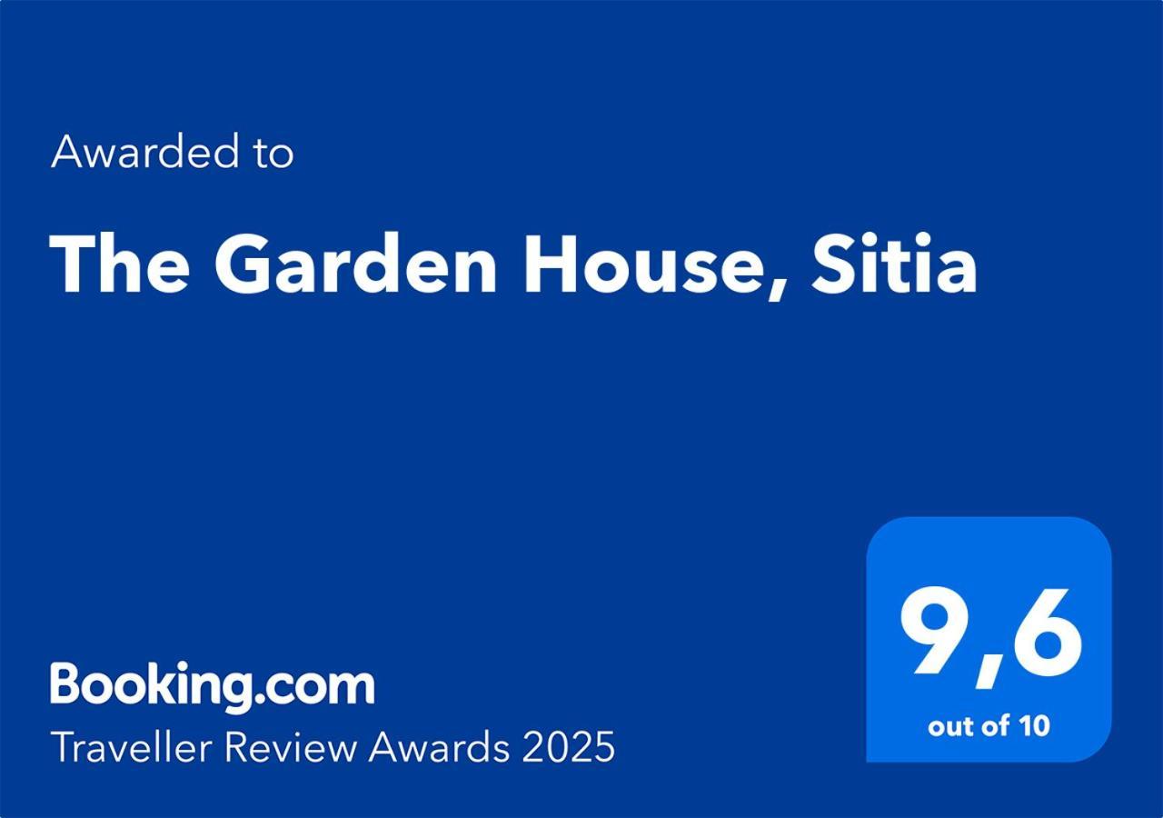 The Garden House, Sitia Apartment Bagian luar foto